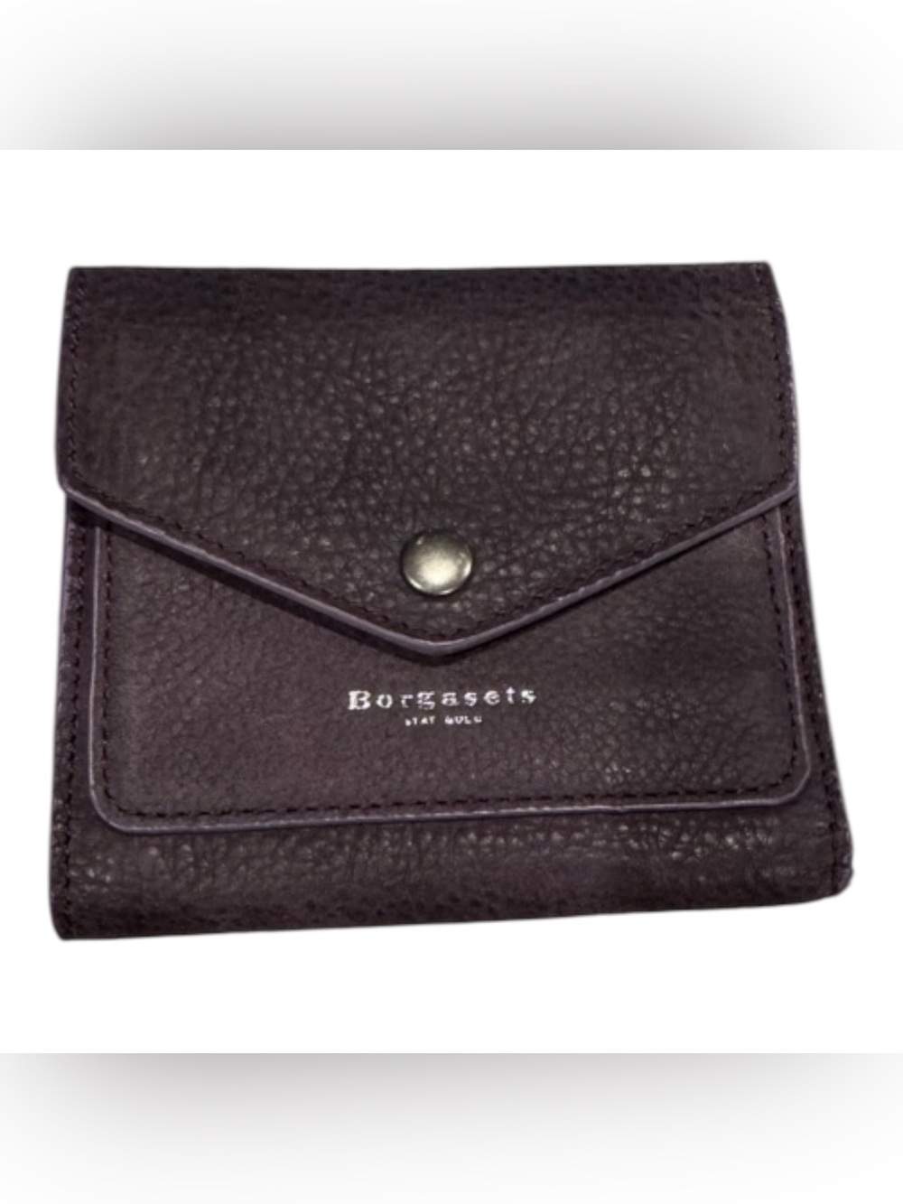 Borgasets Compact Leather Wallet and Key Holder